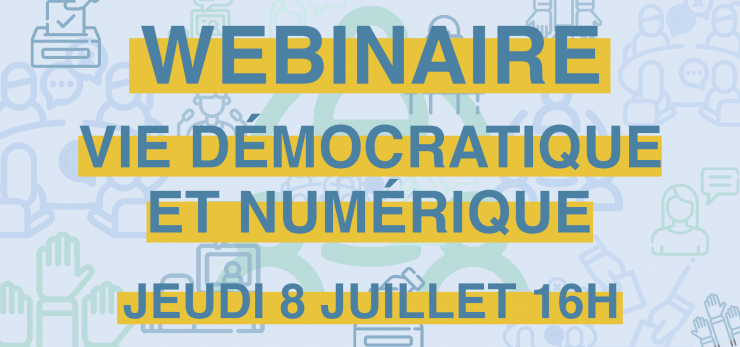 Webinaire : vie démocratique des associations à l'heure du numérique