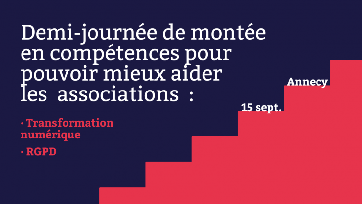 Formation – stratégie numérique et RGPD - associations – Annecy (74)