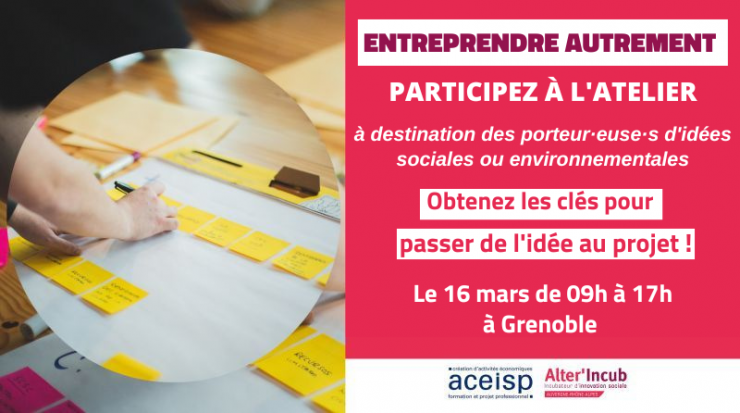 Atelier "Entreprendre autrement"