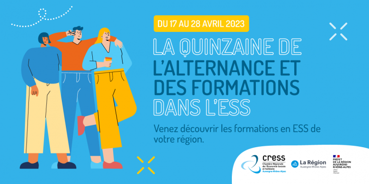 Quinzaine de l'alternance et des formations en ESS 2023 _ Découvrez les formations de votre région