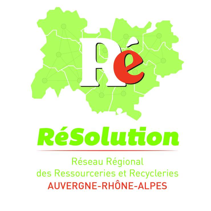 Résolution réseau régional des ressourceries et recycleries d'Auvergne Rhône Alpes 