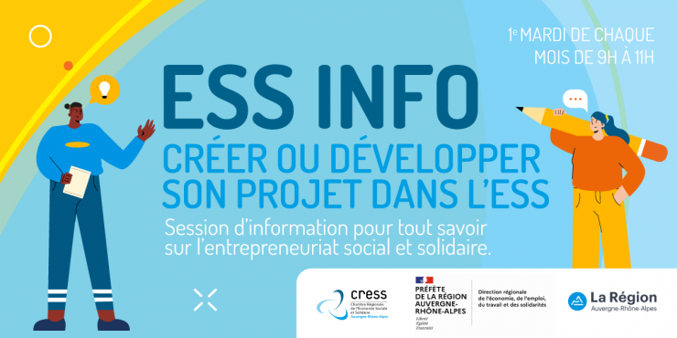 Webinaire ESS INFO - Créer ou développer son projet dans l'ESS