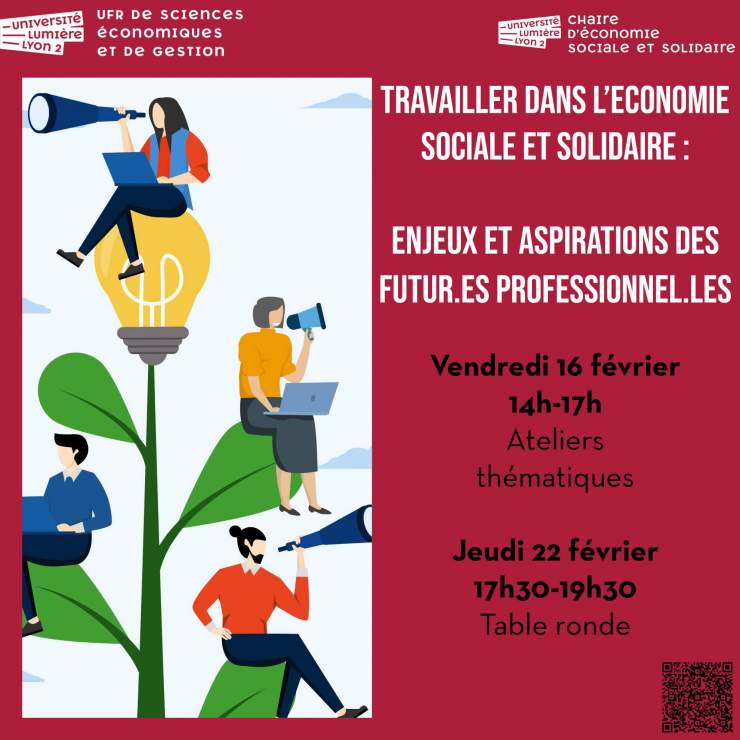 Travailler dans l’Economie Sociale et Solidaire : enjeux et aspirations des futur.es professionnel.les