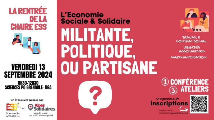 L'ESS, militante, politique ou partisane ? 