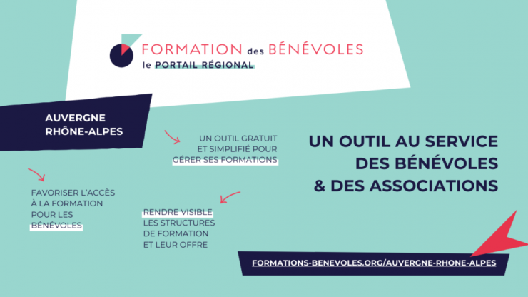 Un site internet qui recense les formations pour les bénévoles en Auvergne-Rhône-Alpes