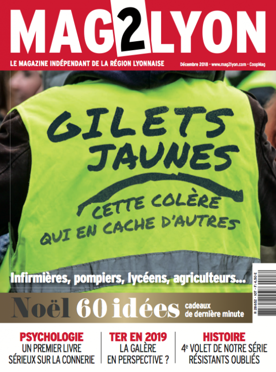 Mag2 Lyon de décembre est en kiosques