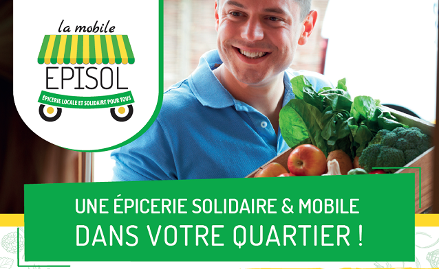 L'épicerie solidaire Épisol lance son épicerie mobile