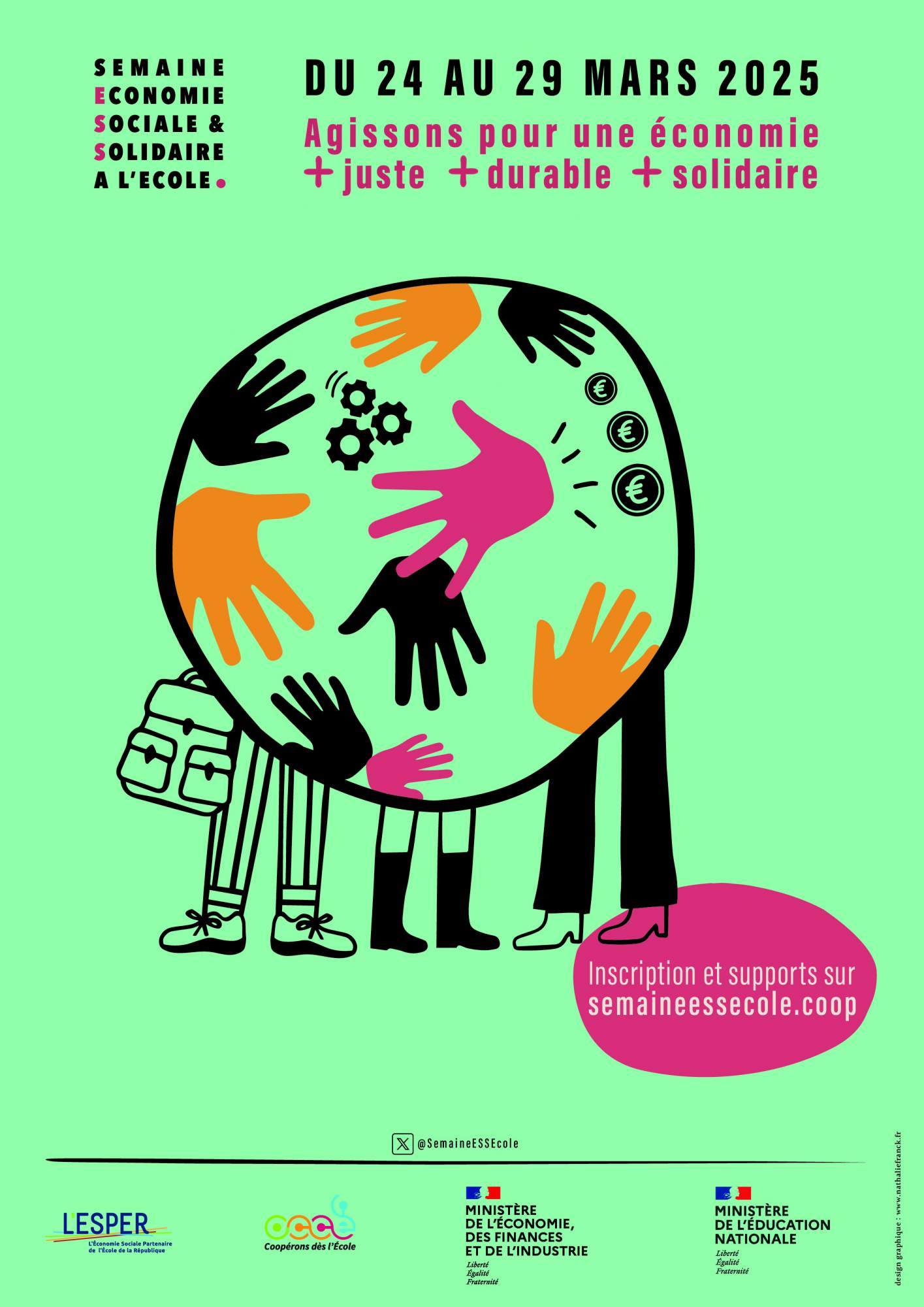 Enseignant.es, élèves, étudiants : inscrivez vous à la SEMAINE DE L&rsquo;ESS à l&rsquo;ECOLE