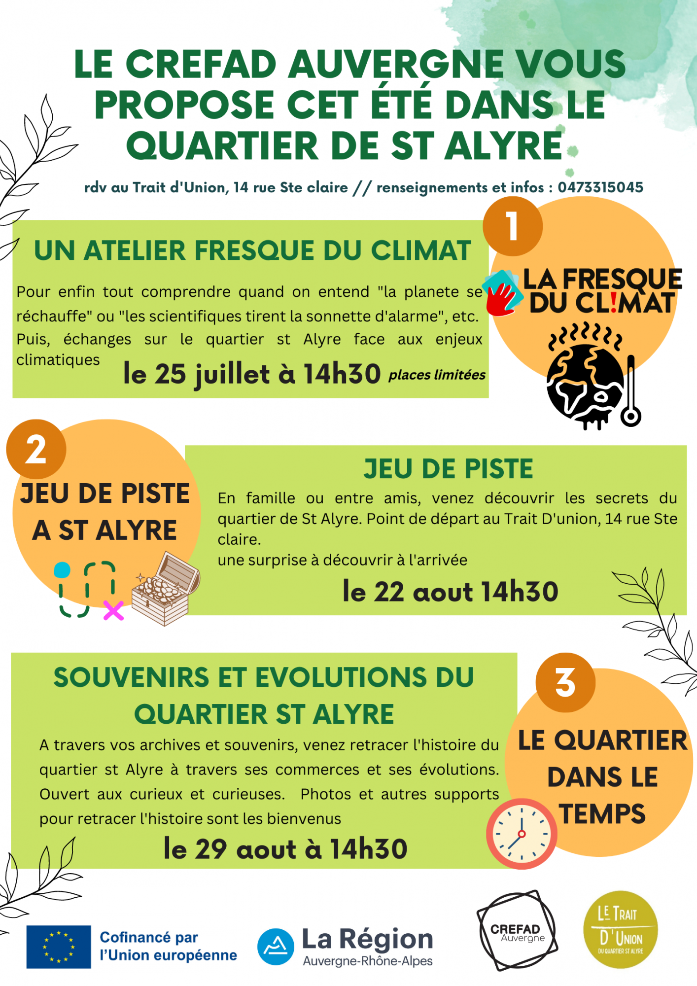 Fresque du Climat dans le quartier St Alyre