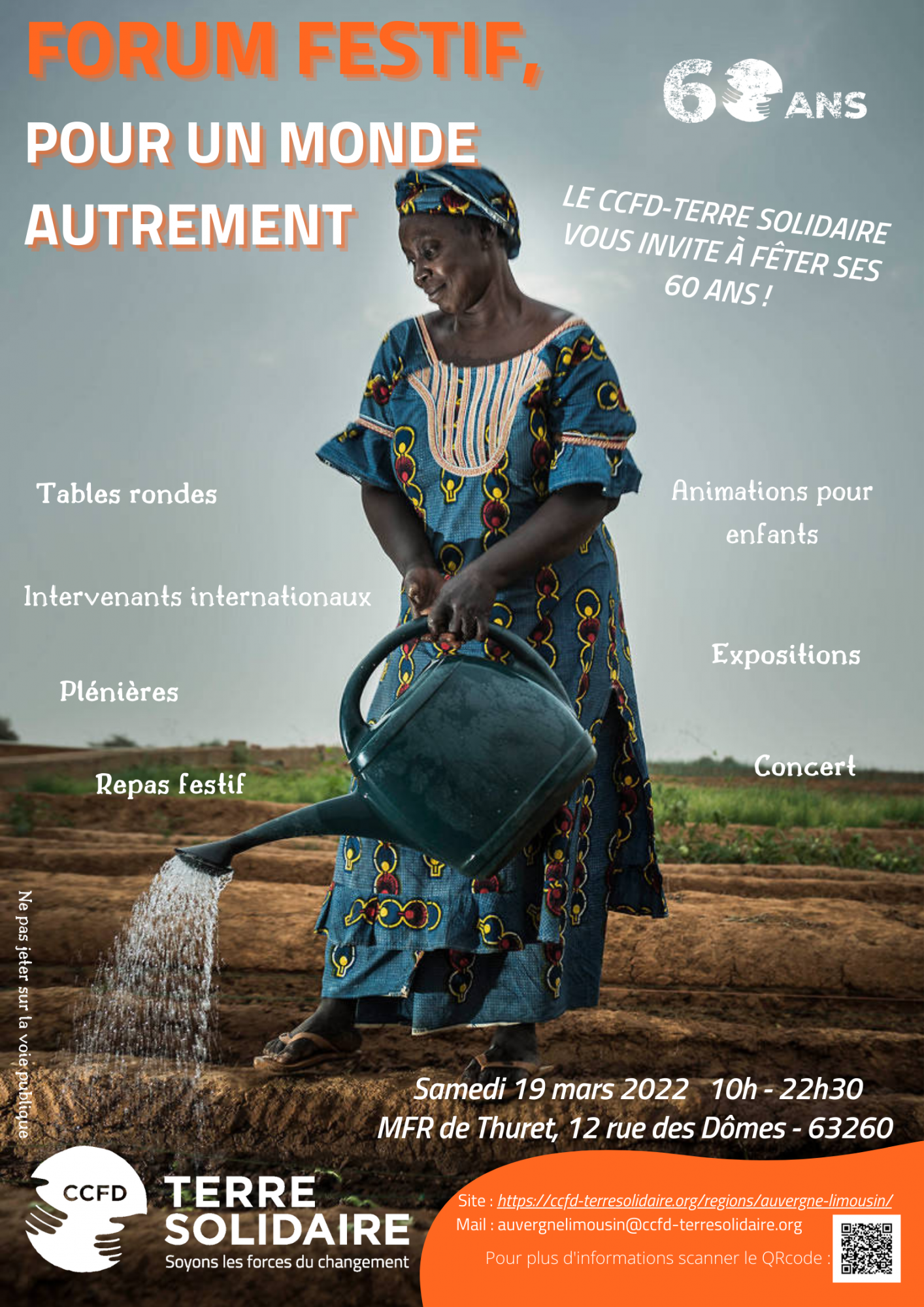 Forum Festif pour un monde Autrement – Thuret (63)