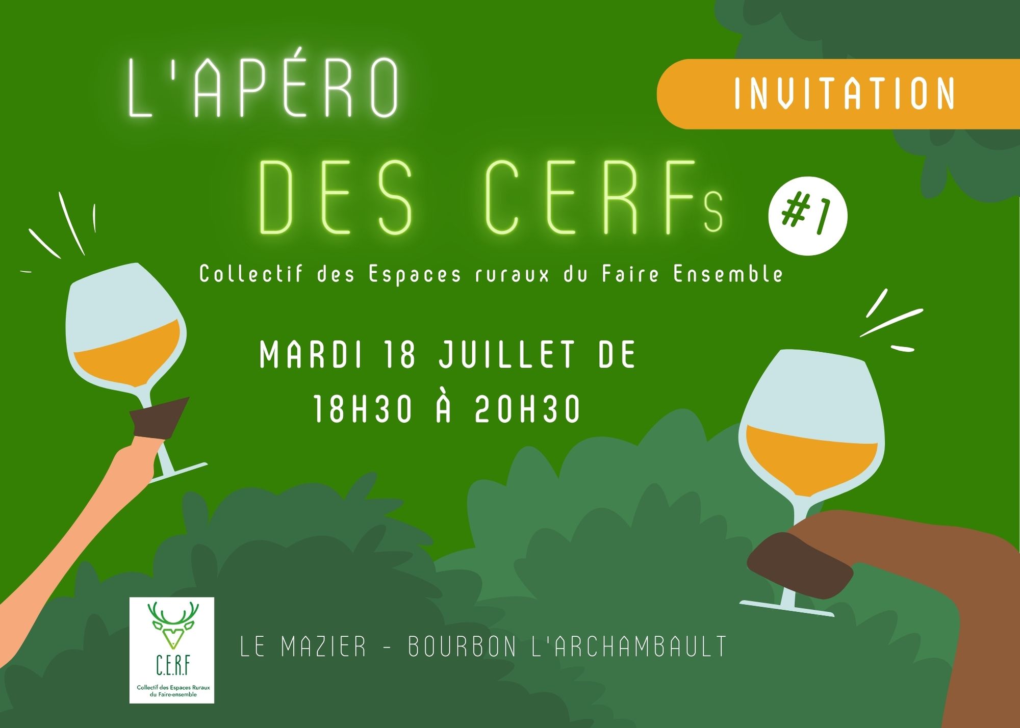1er apéro des CERFs