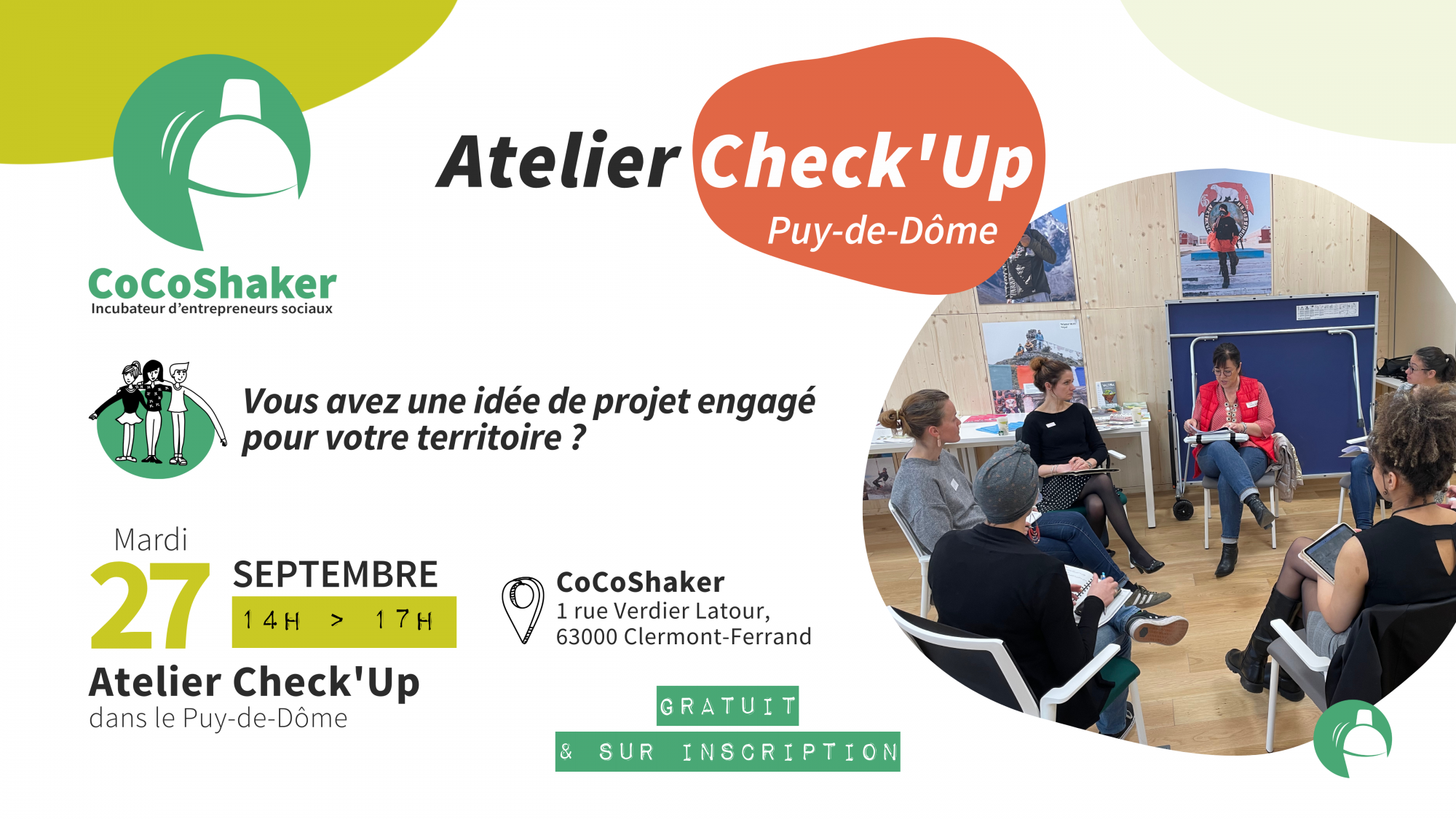 Atelier Check&rsquo;Up dans le Puy-de-Dôme