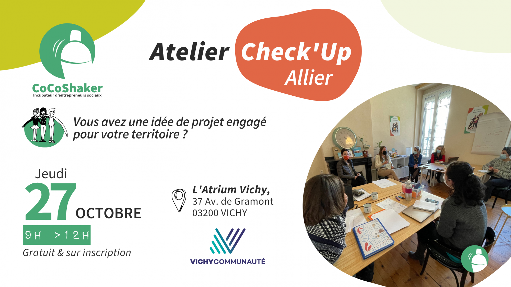 Atelier Check&rsquo;Up / Allier – Vichy (03)