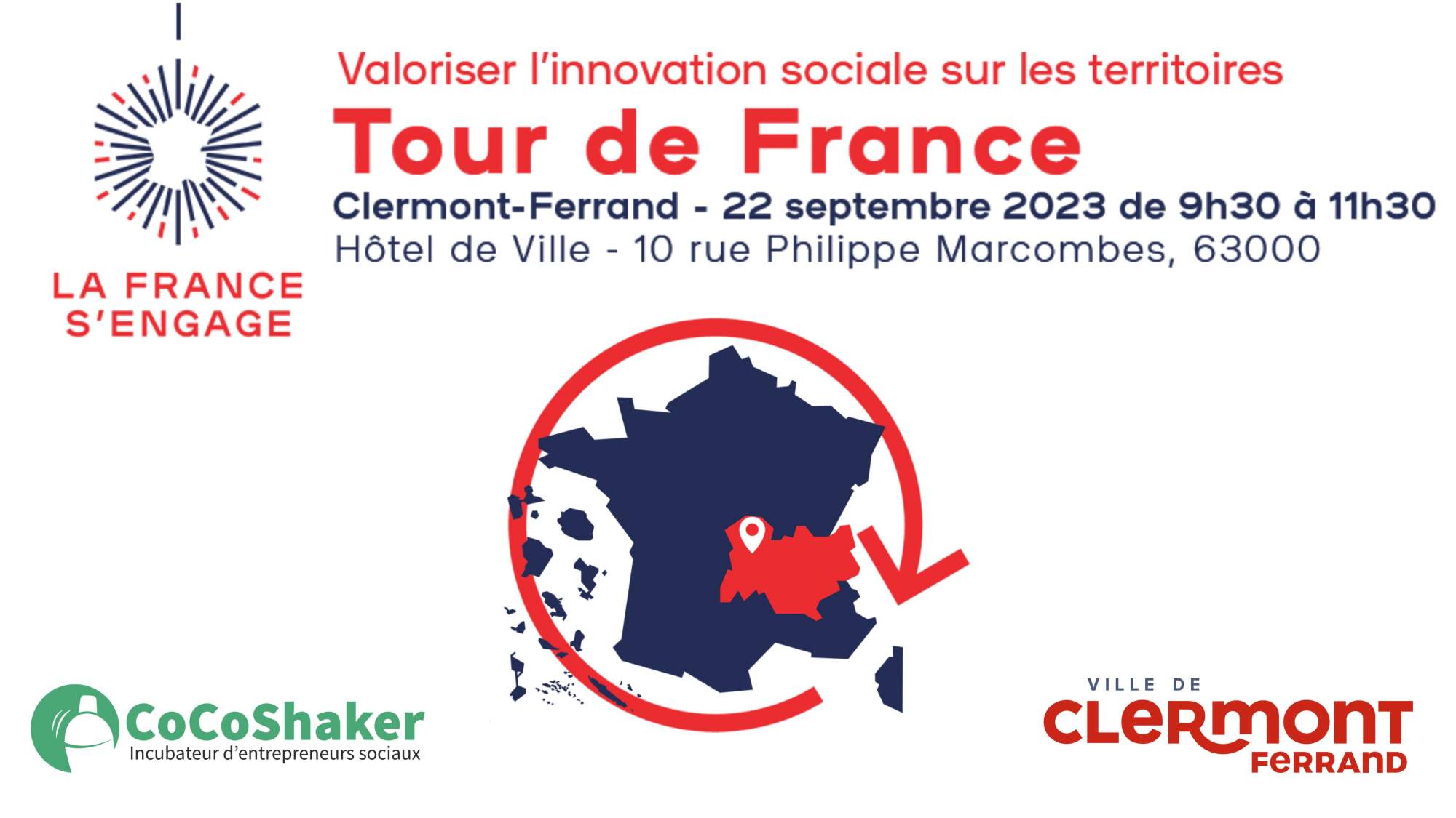 La France s&rsquo;engage à Clermont-Ferrand