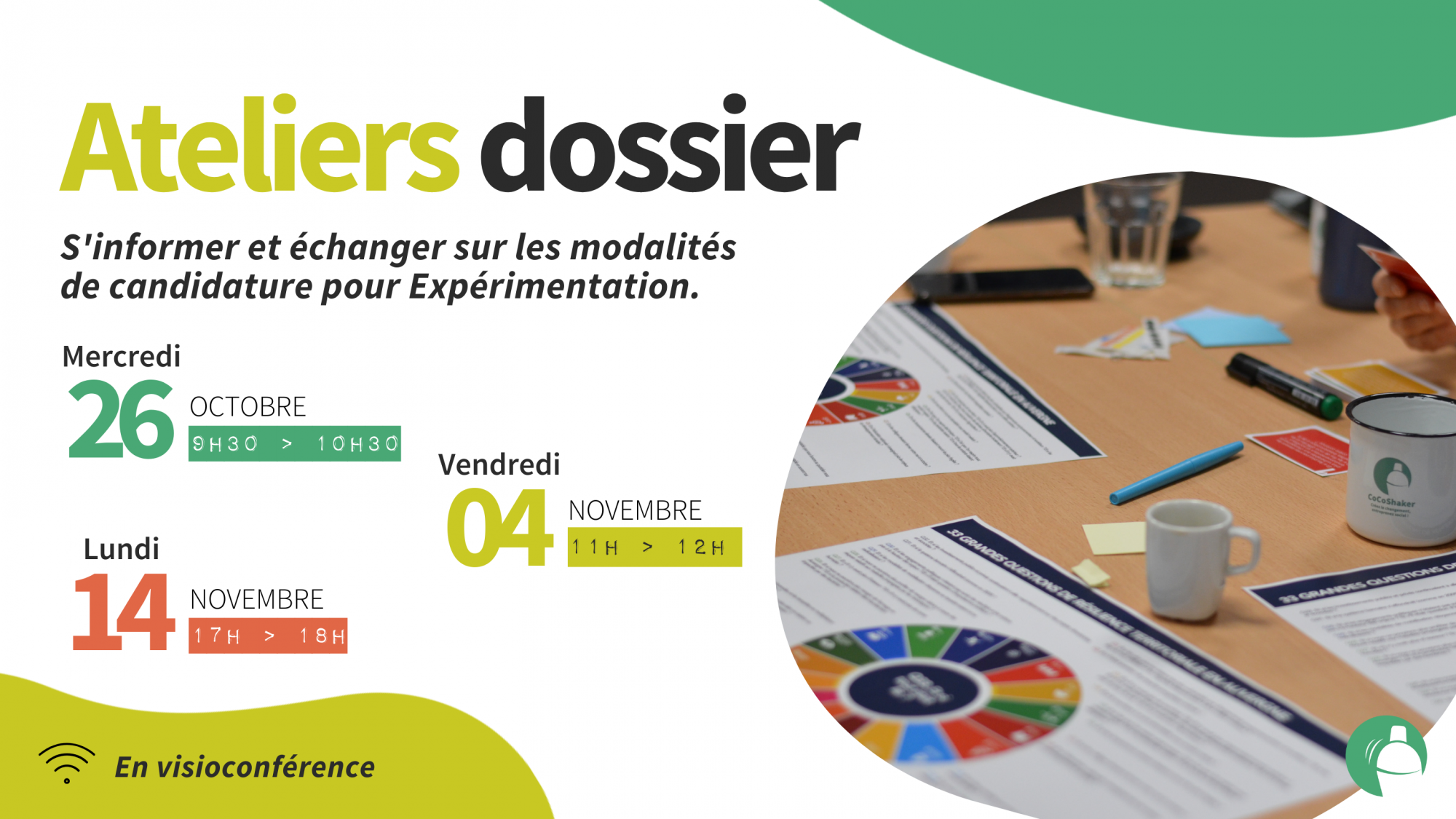 Ateliers dossier – En distanciel