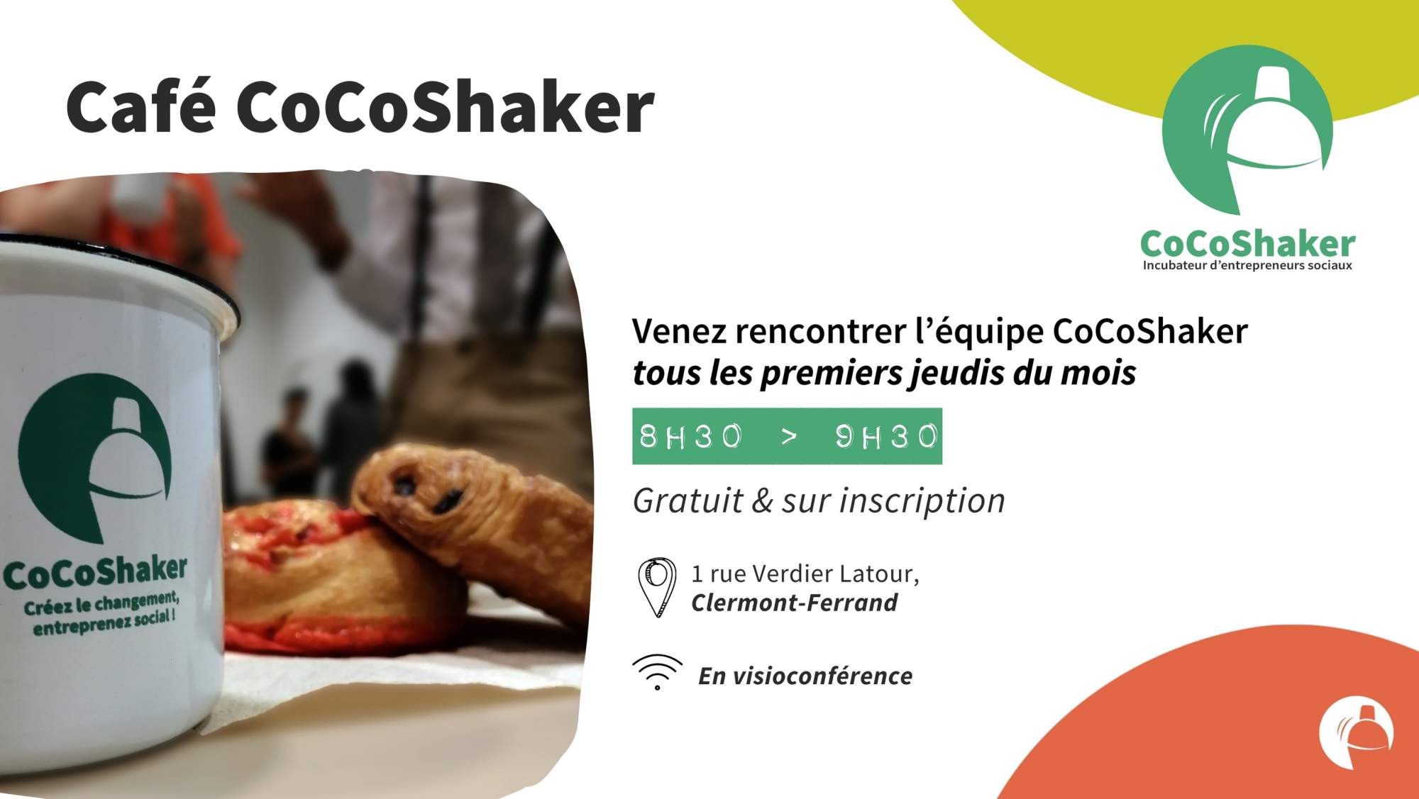 Café CoCoShaker : c&rsquo;est la rentrée !