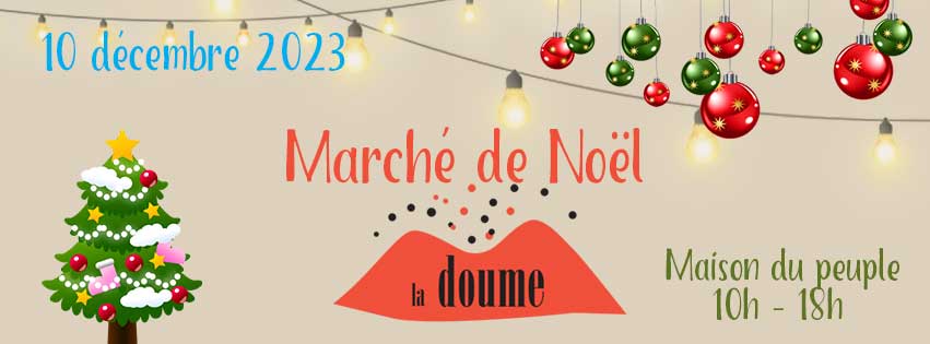 Marché de Noël de la doume