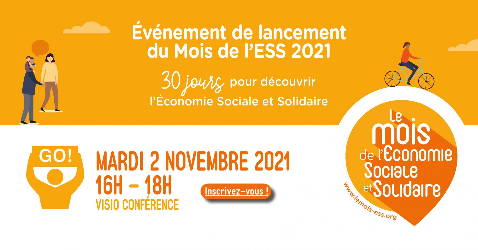 Evénement de lancement du Mois de l&rsquo;ESS 2021