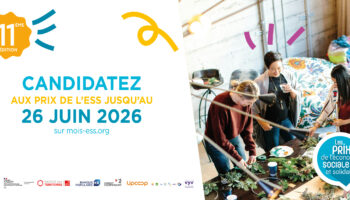 Prix de l&rsquo;ESS 2026 : les candidatures sont ouvertes !