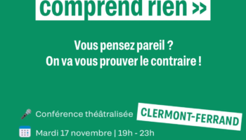 « La Finance Solidaire, on y comprend rien » – Conférence théâtralisée